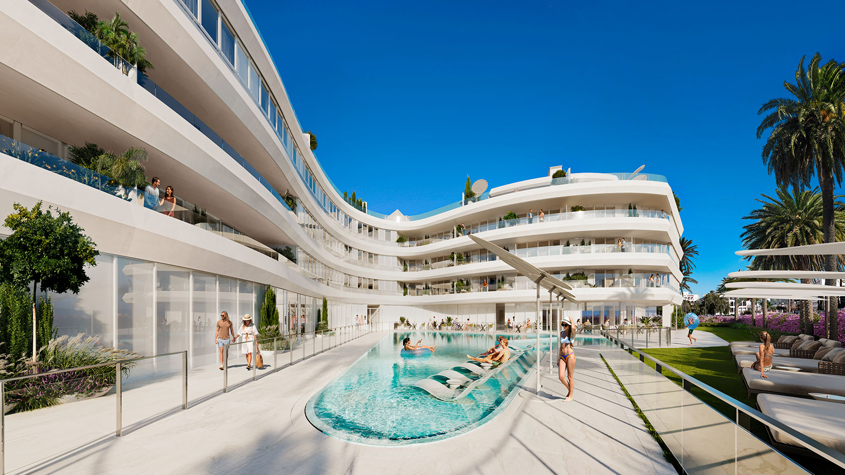 Pool der N Residences
